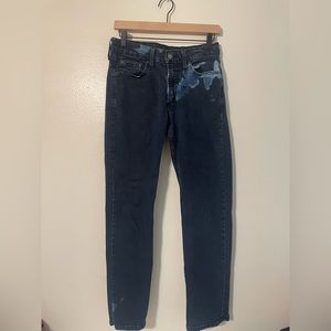 Bleached Levi Jeans
